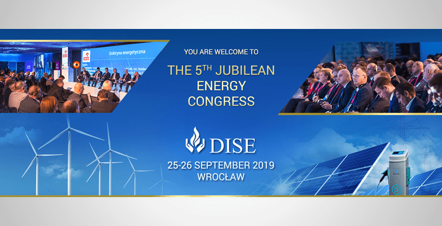 Invitation to the 5th Energy Congress, 25-26 of September, 2019 in Wroclaw